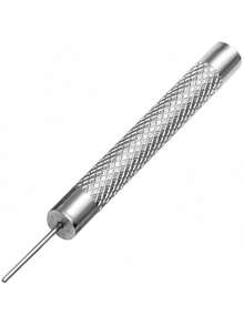 1/5/10pcs Stainless Steel Watch Repair Spring Bar Tool, Watchband Removal Tool, Suitable For Watch Maintenance And Repair, Watchband Buckle Pin Screwdriver, Used For Removing And Repairing Watch And Jewelry Bracelet Connecting Pins, 0.8mm Specification