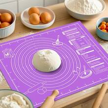 1 件 EVA 不粘揉面垫，防滑易清洁，两种尺寸可选，加厚材质，非常适合揉面、擀面、烘焙，是节日烘焙和家庭厨房的必备品，非常实用！ - - - 查看 5