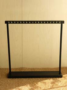 Walnut Color /Black Iron Hook Fashion Necklace Display Stand, Jewelry Shop Accessories Necklace Organizer Rack, Home Jewelry Necklace Storage, Makeup Room Decor,Room Decor - Multicolor - View 18