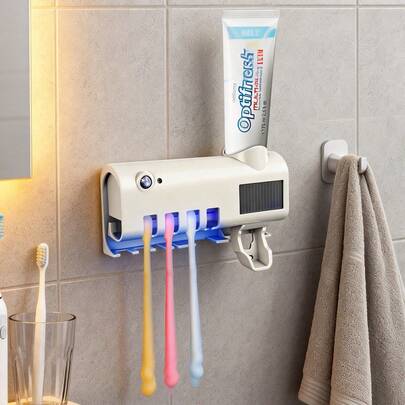 Automatic Sensing Toothbrush Sanitizer In White (1-Pack)