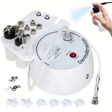 Microdermabrasion Machine Professional, 3 In 1 Diamond Dermabrasion Machine, Facial Beauty Equipment For Microdermabrasion, Vacuum Blackhead Removal And Spray Moisturizing, Beautician Supplies. - trắng - Xem 9