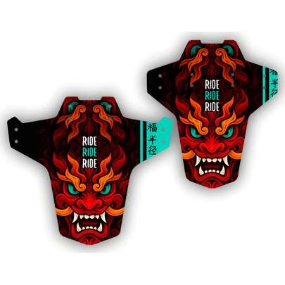 TendenciaPar De Salpicaderas Loderas Guardabarros Mtb Dragon Xtremebw Dragon RojoCalidad premium