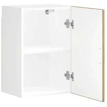 vidaXL Armoire murale de cuisine Porto chêne artisanal bois ingénierie - Tabac - Voir 6