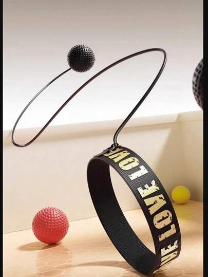 LOTANK Boxningsboll för barn och vuxna med reflexformad pannband, roligt interaktivt boxningsträningsspel för föräldrar och barn, förbättrar reaktionshastigheten, hand-öga-koordination, boxningsboll för barn, motion och familjeband