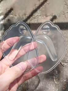 1 Pair Silicone Forefoot Pads, Super Soft Self-Adhesive Anti-Slip Cushions For High Heels, Sandals