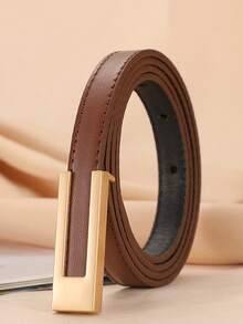 两件套时尚优雅女士腰带，采用优质合金材质，简约时尚的设计，适合年轻及中年女性，凸显女性魅力。精致的手工编织U型腰带，完美搭配经典裤装/裙装，适用于日常办公、学校、户外活动、运动、旅行、街头穿搭、特殊场合、节日派对等各种场合。 - 彩色 - 查看 9