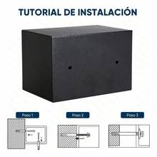 Caja Fuerte Digital De Alta  Con Código Y Llave
