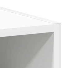 vidaXL Armoire suspendue "Riga" Blanc 20 x 29,5 x 60 cm Bois d'ingénierie - Blanc - Voir 7