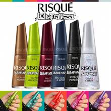Kit Of 10 Risqué Lollapalooza Nail Polishes, New Risqué Collection, Glitter Effect Nail Polish - 6 Color - View 1