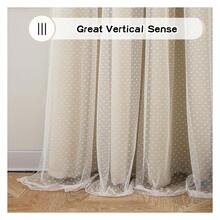 Beige Blackout Curtains For  Bedroom - 52x84 Inch, 2 Panels - 如圖08所示 - 查看 7