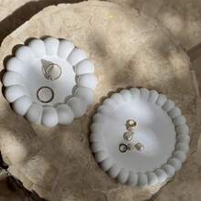 قوالب راتنج إيبوكسي DIY، صينية فقاعات، حامل أكواب، قوالب راتنج مناسبة لأعمال DIY، التخزين اليومي، صنع صينية المجوهرات - أبيض - مشاهدة 3