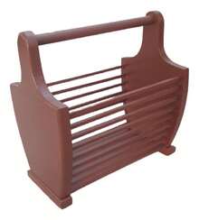 TendenciaRevistero Canasta Madera Barnizado Varios Colores Envio FullCalidad premium - 1 - Ver 2
