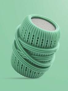 1个防缠绕洗衣球，减少衣物缠绕，过滤漂浮绒毛，有效吸附洗衣机和烘干机绒毛，适用于洗衣。