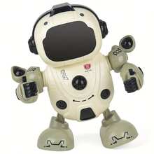 Dancing Robot, Walking Left And Right And Swinging, Intelligent Robot Toy, Fun And Cute Toy - Blue - View 5