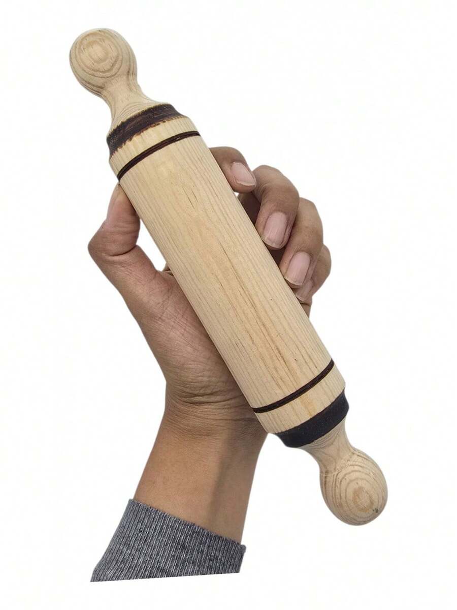 TendenciaFerenku Rodillo Galletero Artesanal Manualidades Montessori Madera NaturalCalidad premium