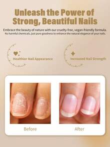 专业硬蹄甲强化霜 - 指甲护理角质层霜，防止指甲开裂、碎裂、断裂并强化指甲