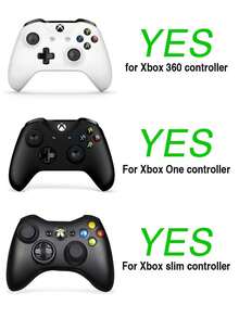 DATA FROG 10 Pcs Replacement Buttons Repair Kit For Xbo-X One Slim Controller LB RB Bumper Keys And Xbo-X 360 Gamepad Repair Parts