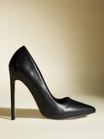 Fashion Sexy Apricot Patent Leather Pointed-Toe 10.5cm Stiletto High Heel Casual Versatile Pumps For Women, Spring/Autumn,Elegant,Party