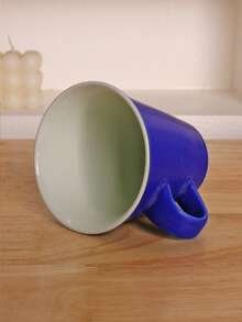 1pc 230ml Camel Pattern Breakfast Cup, Minimalist Ceramic Coffee Cup, Afternoon Tea Cup, Couple Cup, Ceramic Mug For Home Breakfast Milk, Hanging Ear Coffee Cup, Ceramic Cup, Coffee Cup, Wine Glass, Latte Art Cup, Espresso Cup, Ceramic Cup, Kiln-Fired Glaze Ceramic Cup - Multicolor - View 2