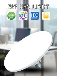 高亮度LED灯泡 E27 30W 40W 60W 85-220V 室内LED灯泡，适用于家庭照明、客厅，低能耗LED灯泡，日光白 - 白色 - 查看 2
