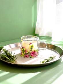 1-2-6个装，80毫升双层带把手玻璃咖啡杯，适用于意式浓缩咖啡、茶、牛奶、卡布奇诺等。独特的生日和情人节礼物。 - 彩色 - 查看 7