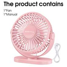 sweetfull Ventilatore mini portatile X Milania, ventilatore da tavolo con gancio, ventilatore multifunzionale a doppio uso, ventilatore personale silenzioso, ventilatore da scrivania piccolo, rotazione a 360°, adatto per camera da letto, cucina, ufficio, alimentato tramite USB, rinfrescante per l'estate, essenziale per spiaggia e viaggi, scelta primaverile ed estiva, regalo per damigelle, camera, decorazione camera da letto, spiaggia, viaggi, per uomo, per donna, vacanza, oggetti carini - Multicolore - Visualizzare 14