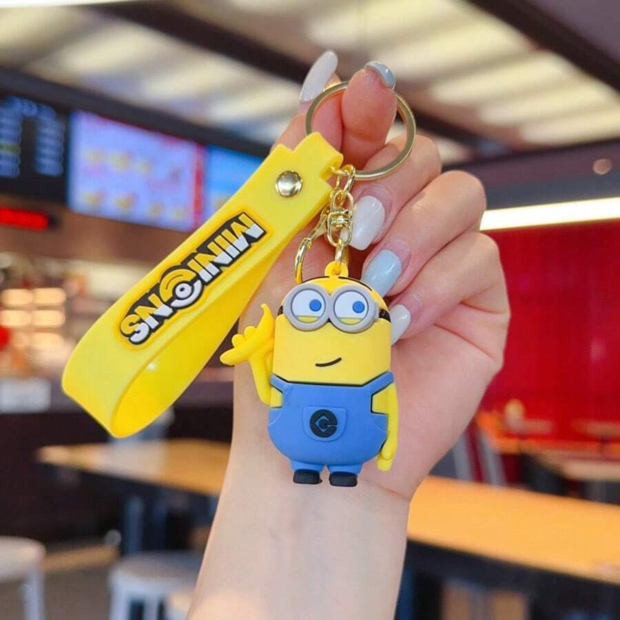 卡通钥匙扣汽车挂件动漫娃娃背包挂件小礼物 - 彩色 - 查看 1