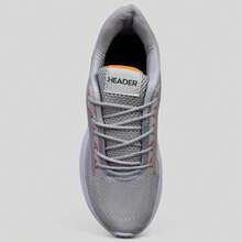 Men's Running Shoes For Gym, Sports, Running, Walking, Anti-Impact, Breathable, Soft, Ultra Lightweight - 灰色和橙色 - 查看 7