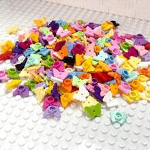 100PCS Mini Butterfly Building Blocks Insect Themed Kids Toys 80674 Garden DIY Decor MOC Creative Educational Bricks - Multicolor - View 2