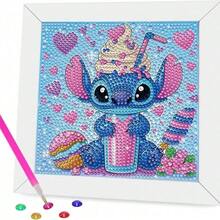 1 件 5D 水晶钻石画 DIY 手工钻石贴纸艺术墙饰，适用于客厅，女孩生日礼物，钻石画套装，Pinterest，水晶，成人艺术与手工，刺绣，刺绣用品，艺术与手工，圣诞礼物 - 彩色 - 查看 1