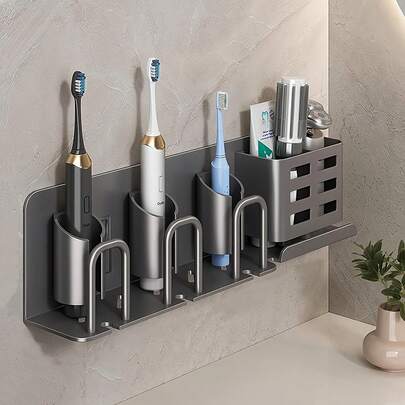 Tandenborstelhouders en tandpastahouders