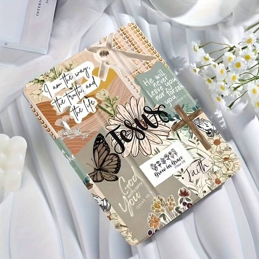 Retro Daisy Pattern 11/2025, 4/6/, Pro 11/10.2, 9.And 10.5 Tablet With Sleep/Wake Function.Holiday Phone Accessories - 彩色 - 查看 1