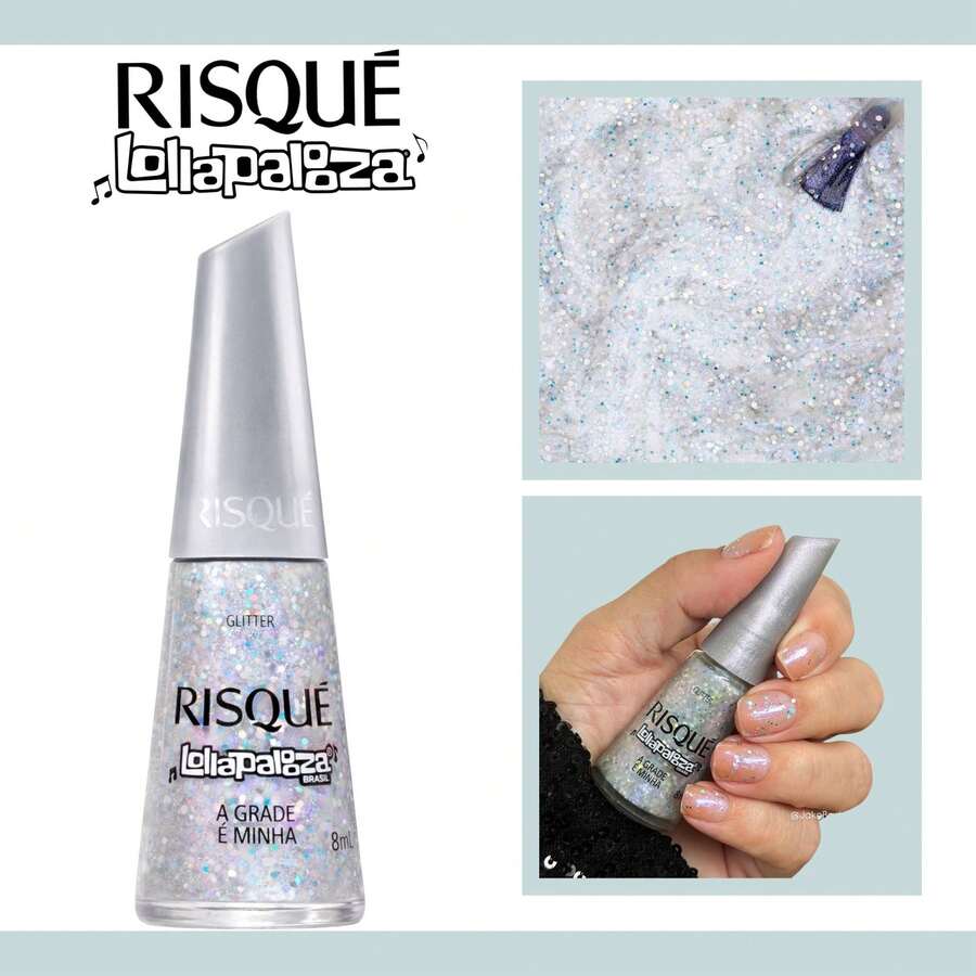 Risqué Lollapalooza Nail Polish Kit, 3 Colors, New Risqué Nail Polish Collection, Wholesale - The Grid Is Mine - View 1