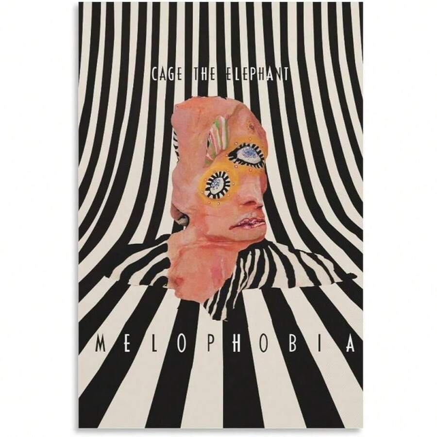 1pc Frameless Vintage Single Bathroom Decorative Canvas Wall Art, Fashion, Modern Art, Suitable For Bedroom, Living Room, Dining Room, Bathroom, Home Office Wall Decor, Waterproof, Frameless, Home Decor, Room Decor, Wall Art - Multicolor - View 1