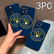 Funda de teléfono con espejo "Béisbol Team Spirit", compatible con  17,  16 Pro Max,  15 Pro Max,  13 y  12. Fabricada en TPU resistente para mayor protección contra golpes y caídas. Perfecta para regalar a aficionados al deporte, amigos, compañeros de trabajo o como un accesorio elegante para noches de juego, cumpleaños o días festivos. - Negro - Ver 3