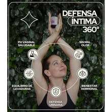 Intimate Balance Vaginal Probiotics Probioticos Vaginales Mezcla 5 Cepas Lactobacillus e Inulina Prebiótica Apoyo Ph Vaginal Equilibrio Femflora 10 Billones  60 Capsulas Veganas 100% Naturales - / - Ver 3