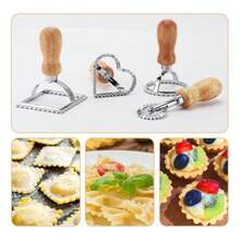 Tendencia4 Pcs Cortadores De Sellos Para Hacer Raviolis Con Juego PlataCalidad premium - 1 - Ver 3