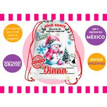 TendenciaMorralitos Navideños Personalizados Dulceros Recuerdos 10 PzCalidad premium - Modelo 1 - Ver 3