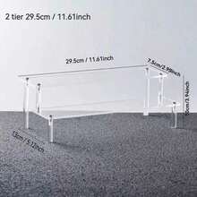One-Piece Transparent Perfume Display Rack, Toy Storage Rack,Ornament Display Stand.