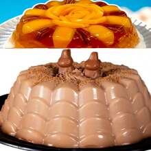 TendenciaMolde Para Gelatina En Forma De Rosca Flor De Gajos 2.2 Lt. BlancoCalidad premium - 1 - Ver 5