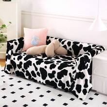 1pc Flannel Minimalist Printed Blanket, Women's Outdoor Blanket, Air Conditioning Blanket, Office Small Blanket - Leopard Print Coffee - View 11