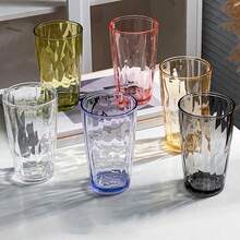 1个亚克力饮水杯，适用于冷饮和香槟 - 酒吧和家庭使用的理想之选。