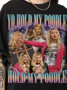 Hold My Poodle White Chicks Homage Shirt, Kevin Copeland And Marcus Copeland Shirt, And Brit - 黑色 - 查看 1