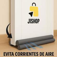 TendenciaGuardapolvo Cubre Puerta Impermeable Evita Insectos Y PolvoCalidad premium - Negro - Ver 6