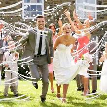 10/20/50pcs White Ribbon Magic Wands, Fairy Wands With Lace, Bells, Suitable For Wedding, Party, Celebration