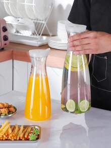 1pc Water Bottle, Specifically Designed For Storing Beverages Such As Soda, Water, Iced Tea, Juice, And Milk, Perfect For Home Use, Restaurants, And Bars. - Multicolor - View 10