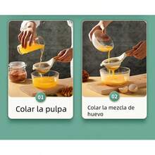 TendenciaSet 2 Coladores De Acero Inoxidable - Con Asas De MaderaCalidad premium - 1 - Ver 9