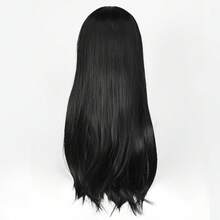 Karida 60cm/24inch Extra Long Straight Synthetic Hair Wig With Bangs, Colorful, Suitable For Daily Use, Cosplay, Halloween, Christmas, St. Patrick's Day And Other Costume Parties - Multicolor - View 8