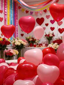 20 unidades Globos con forma de corazón - Multicolor - Ver 5
