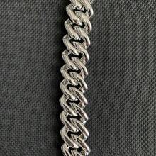 Custom 25MM S925 Sterling Silver Hip Hop Moissanite Cuban Link Chain Thick Miami VVS Cuban Necklace For Men - 25mm - 查看 5